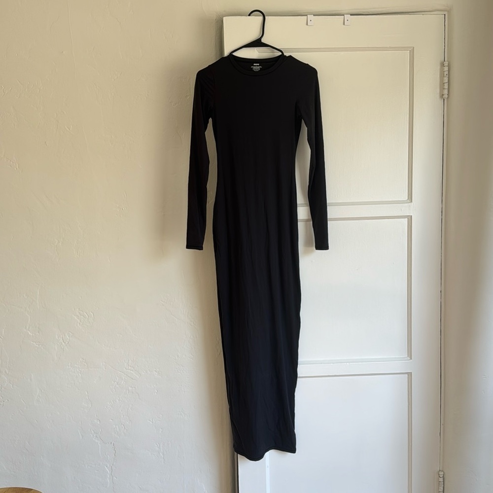 Skims bodycon black dress Small